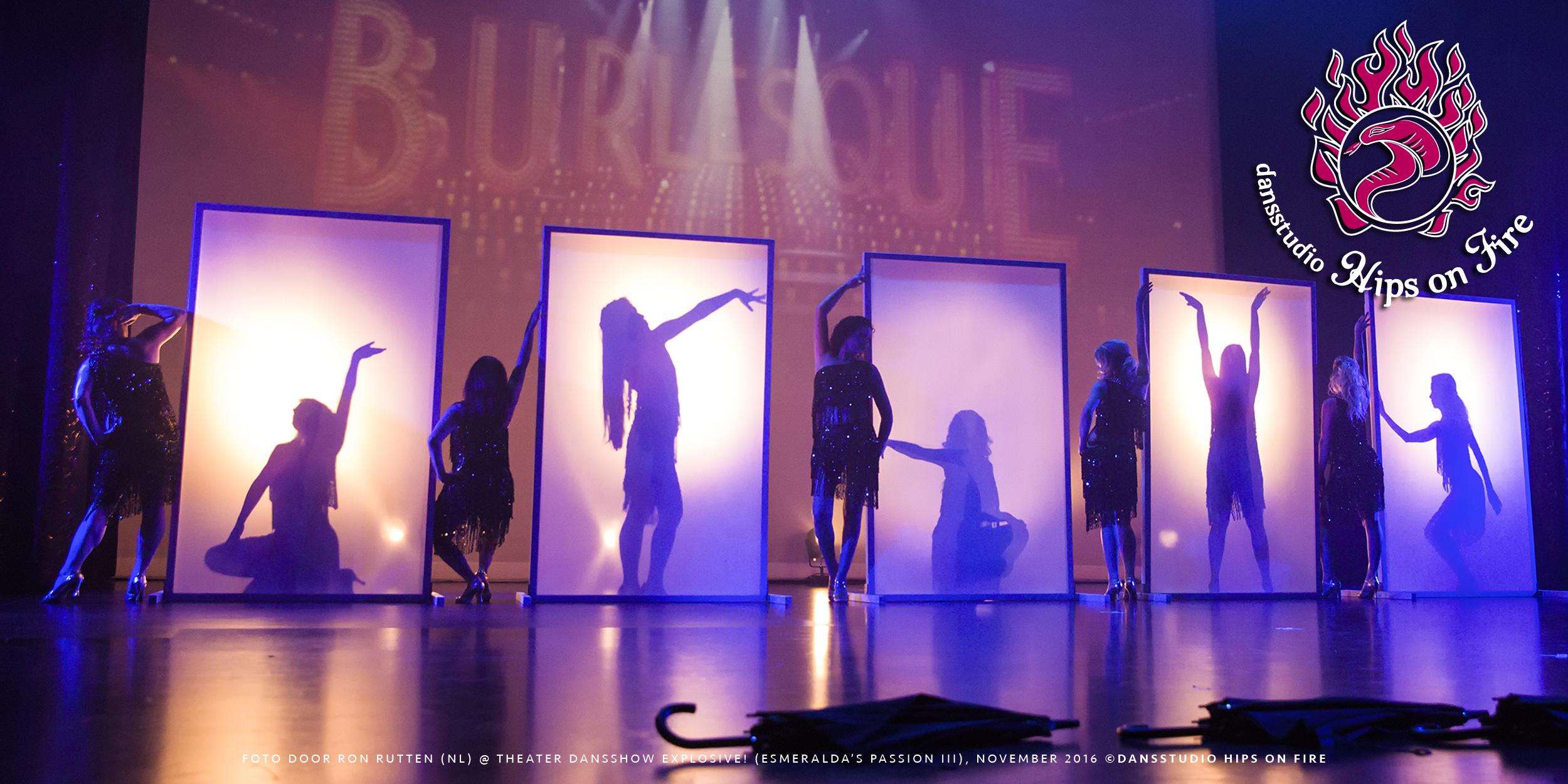 Burlesque choreography, Dance show Explosive, Esmeralda's Passion 3, November 2016