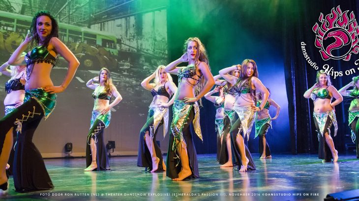 Cybele hiphop bellydance crossover choreography on Cybele, Dance show Explosive, Esmeralda's Passion 3, November 2016